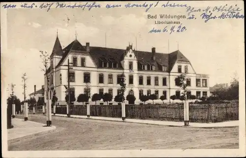 Ak Bad Wildungen in Nordhessen, Liboriushaus