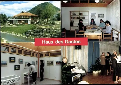 Ak Bad Ditzenbach in Württemberg, Haus des Gastes