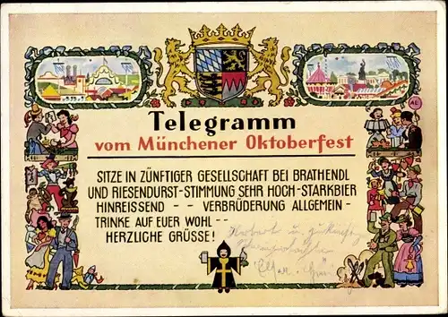Ak München Bayern, Oktoberfest