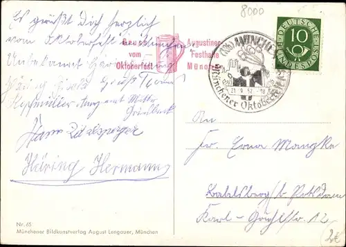 Ak München Bayern, Oktoberfest
