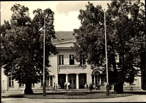Ak Bad Sülze in Mecklenburg, Rheuma und Kinderheilstätte, Kurhaus