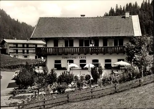 Ak Tiefenbach Oberstdorf im Oberallgäu, Konditorei Cafe