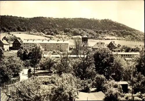 Ak Bad Bibra im Burgenlandkreis, Blick nach den Bergen