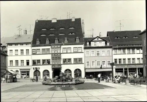 Foto Naumburg an der Saale, Marktplatz, Brunnen