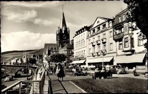 Ak Bernkastel Kues an der Mosel, Moselpromenade