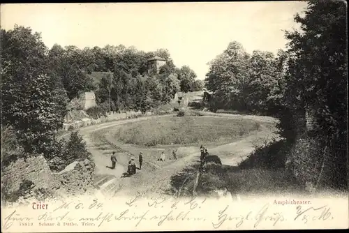Ak Trier an der Mosel, Amphitheater