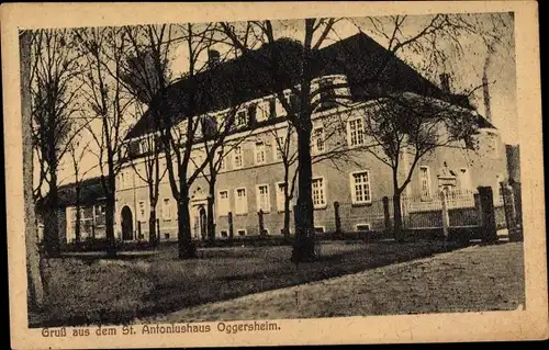 Ak Oggersheim Ludwigshafen, St. Antoniushaus von außen