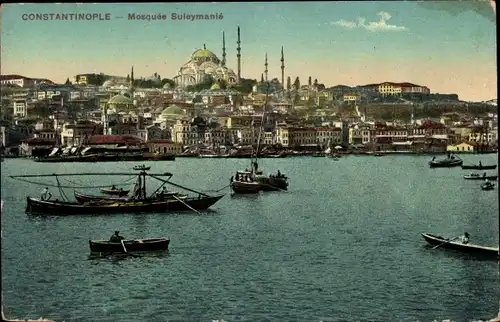 Ak Konstantinopel Istanbul Türkei, Mosquee Suleymanie