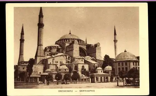 Ak Konstantinopel Istanbul Türkei, Sainte Sophie