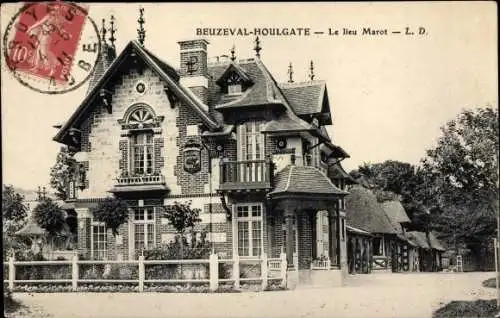 Ak Beuzeval Houlgate Calvados, Le lieu Marot