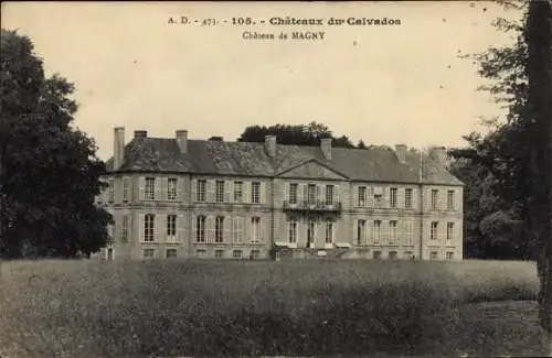 Ak Bayeux Calvados, Chateau de Magny