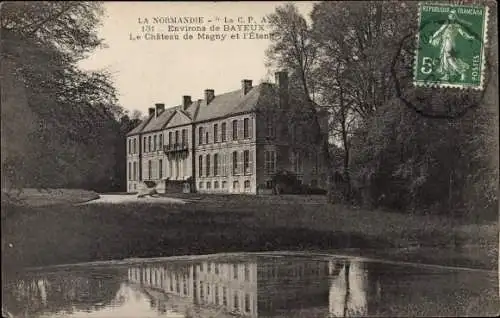 Ak Bayeux Calvados, Chateau de Magny