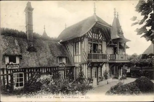 Ak Houlgate Calvados, La Ferme du Lieu Marot