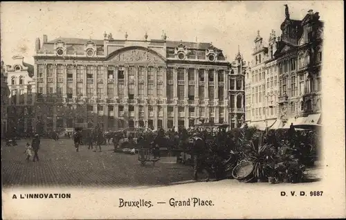 Ak Bruxelles Brüssel, Grande Place