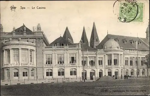 Ak Spa Wallonien Lüttich, Le Casino
