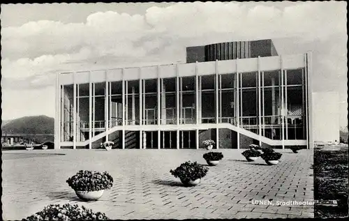 Ak Lünen in Nordrhein Westfalen, Stadttheater