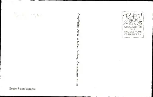 Ak Gosau in Oberösterreich, Gablonzer Hütte, Bergpanorama, Dachstein