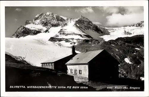 Ak Silvretta Vorarlberg, Wiesbadenerhütte, Piz Buin, Gletscher