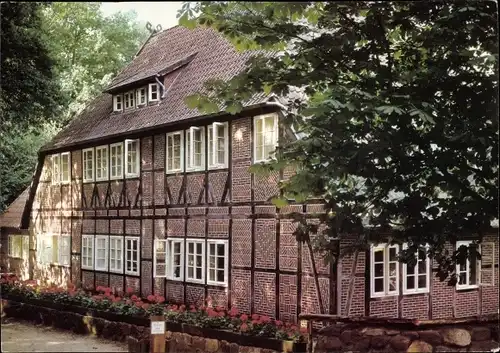 Ak Wilsede Bispingen in der Lüneburger Heide, Gasthof Zum Heidemuseum