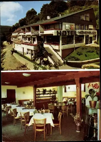 Ak Mühlhausen im Täle Württemberg, Hotel Höhenblick