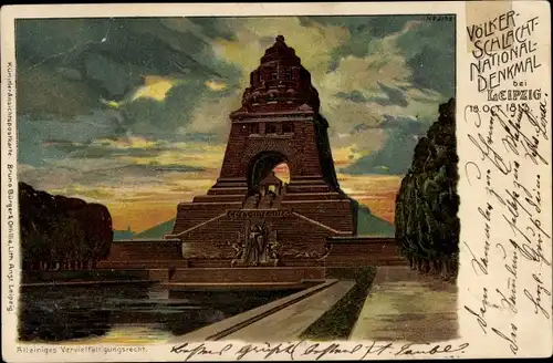 Litho Leipzig, Völkerschlachtdenkmal