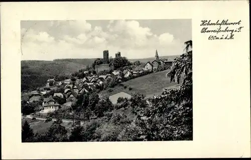 Ak Oberreifenberg Schmitten im Taunus Hessen, Ortsansicht