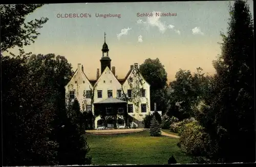 Ak Bad Oldesloe in Schleswig Holstein, Schloss Nütschau