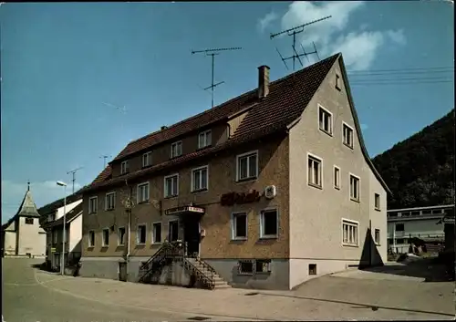Ak Mühlhausen im Täle Württemberg, Gasthof Hirsch