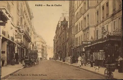 Ak Paris XVI. Arrondissement Passy, Rue de Chaillot