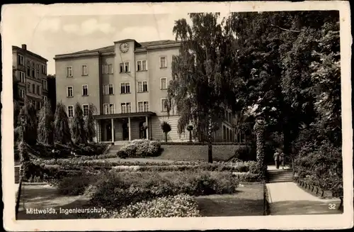 Ak Mittweida in Sachsen, Blick auf die Ingenieurschule