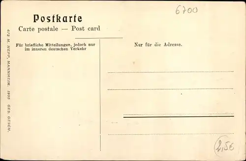Ak Ludwigshafen am Rhein, Winterhofen, Hafenpartie