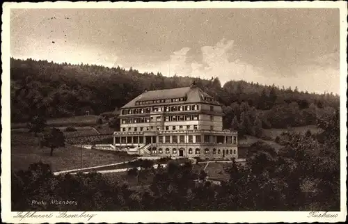 Ak Stromberg im Hunsrück, Kurhaus, Gesamtansicht