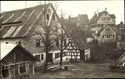 Foto Ak Grünsberg Altdorf bei Nürnberg Mittelfranken Bayern, Ortspartie