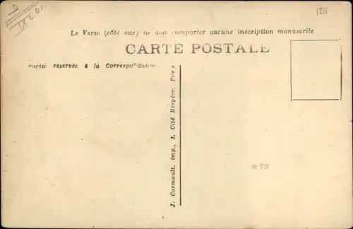 Ak Paris IX. Arrondissement Opéra, Rue de Chateaudun