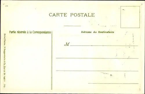Präge Briefmarken Ak Postbote, französische Briefmarken