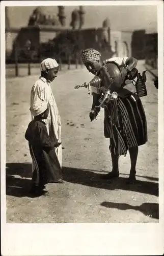 Ak Orientalische Typen, Limonadenverkäufer, Krug