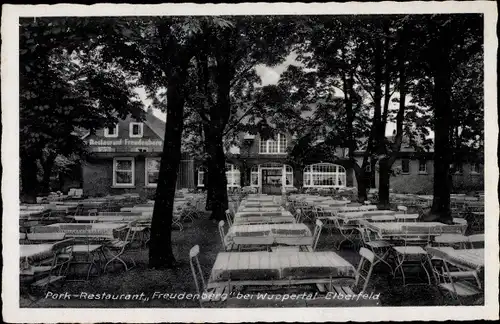 Ak Elberfeld Wuppertal, Park Restaurant Freudenberg