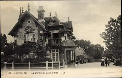Ak Houlgate Calvados, La Ferme du Lieu Marot