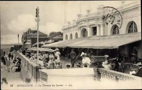 Ak Houlgate Calvados, La Terrasse du Casino