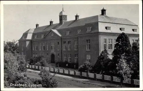 Ak Drachten Friesland Niederlande, Lyceum