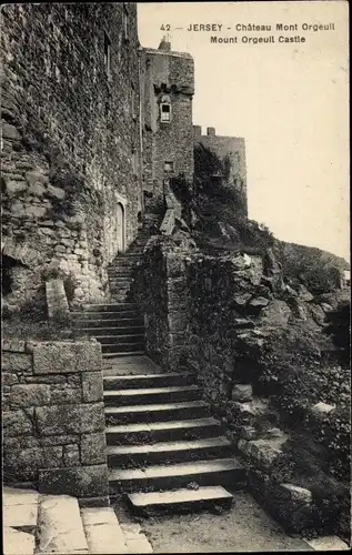 Ak Gorey Jersey Kanalinseln, Mont Orgueil Castle