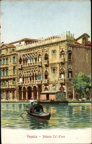 Ak Venezia Venedig Veneto, Palazzo Ca´ d´oro