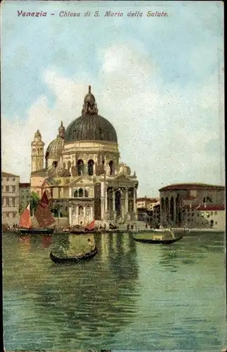Ak Venezia Venedig Veneto, Chiesa di S. Maria della Salute