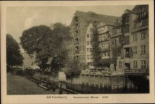 Ak Hamburg Mitte, Wandbereiter Brook