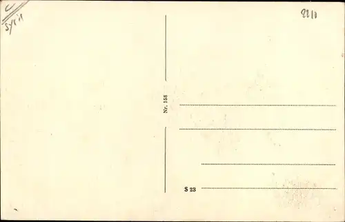 Ak Damaskus Syrien, Fleuve Barada et le Palais du Gouvernement