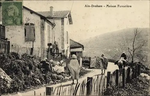 Ak Aïn Draham in Tunesien, Maison Forestiere