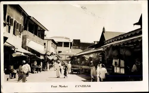 Ak Zanzibar Tansania, Fruit Market