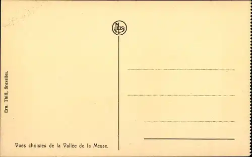 Ak Profondeville Namur, Les Rochers de Fresnes, Häuser