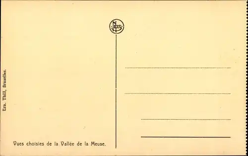 Ak Profondeville Wallonien Namur, Vue générale