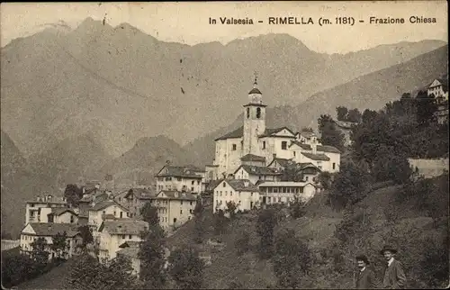 Ak Rimella Piemont, Frazione Chiesa